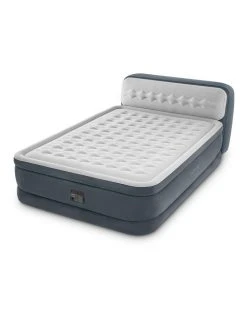 Cheap ✔️ Intex DuraBeam Headboard Inflatable Mattress Queen Size 💯