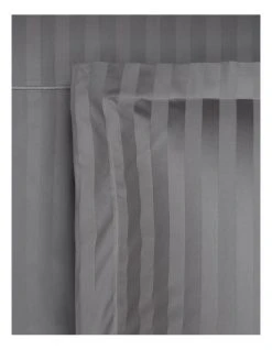 Promo 🔔 Heritage 500TC Superior Cotton Sheet Set Charcoal ❤️