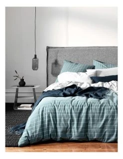 Discount ✨ Aura Home French Stripe Bedlinen Collection in Atlantic ❤️