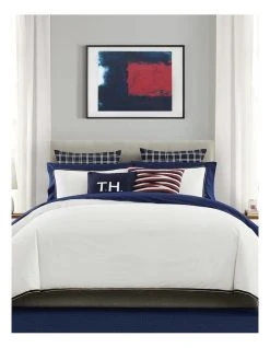 Best Sale ✔️ Tommy Hilfiger Home Mariner Quilt Cover Set White 🤩