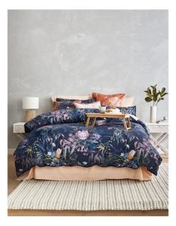 Best deal 🎁 Linen House Acacia Quilt Cover Set Navy ⌛ -Bedroom Sales Store 806119030 7 720x928