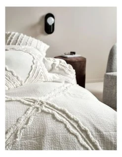 Best Pirce 😉 Linen House Heather Quilt Cover Set White 🧨 -Bedroom Sales Store 806119300 841915090 4 720x928