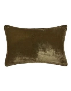 Best Pirce 🔔 Linen House Yasmeen Rectangle Cushion Khaki 🎉