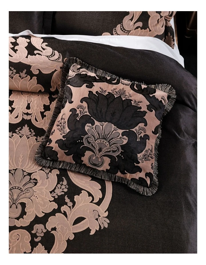 Cheap 😀 Grace by Linen House Dionisia Cushion In Black 🤩 2 Cheap 😀 Grace by Linen House Dionisia Cushion In Black 🤩 - Image 2