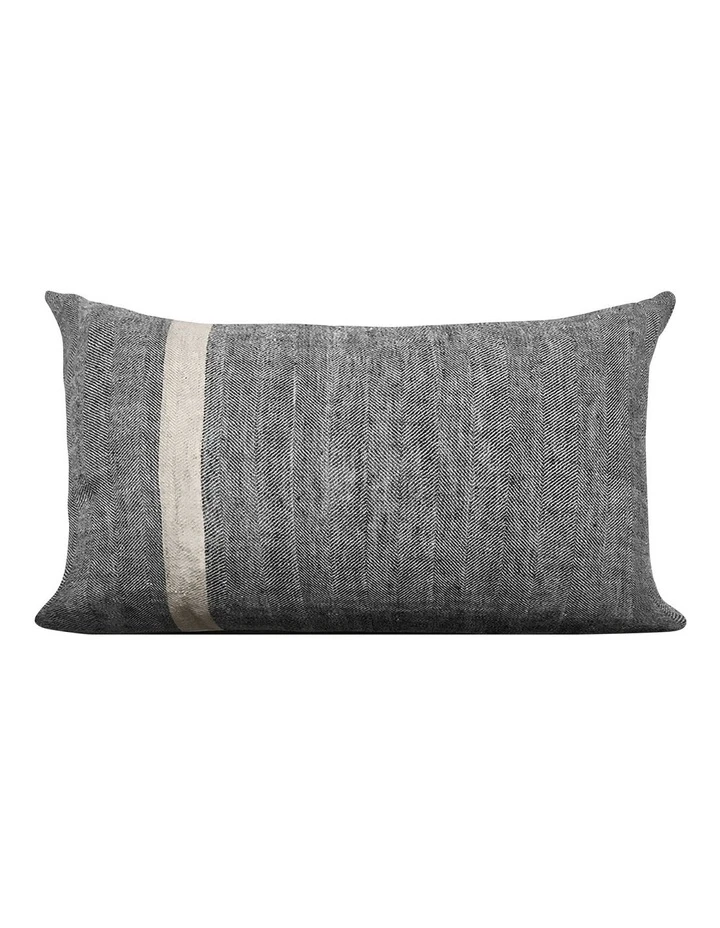 Hot Sale ๐งจ Aura Home Herringbone Rectangle Cushion in Charcoal ๐ 1 Hot Sale ๐งจ Aura Home Herringbone Rectangle Cushion in Charcoal ๐