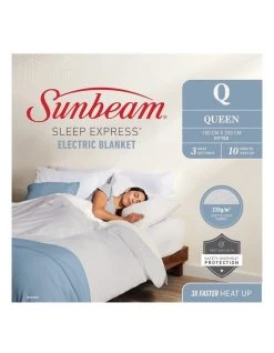 Bedroom Sales Store 40 Best Sale ✔️ Sunbeam Sleep Express White Electric Blanket 😍