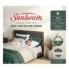 Brand new 😉 Sunbeam Sleep Perfect Wool Fleece Electric Blankets ❤️