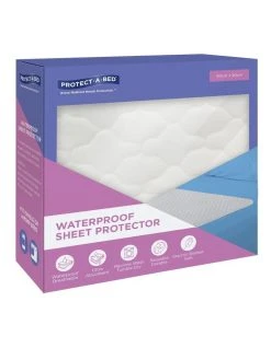 Budget ⌛ Protect-A-Bed Waterproof Sheet Protector White 🔥
