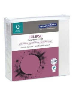 Wholesale 🎁 Protect-A-Bed Eclipse Smooth Dynatex Waterproof Quilt Protector White 🥰