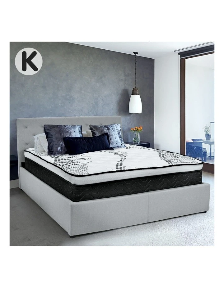 Best reviews of ⭐ Laura Hill King Linen Fabric Gas Lift Storage Bed Frame With Headboard Grey ⭐ 2 Best reviews of ⭐ Laura Hill King Linen Fabric Gas Lift Storage Bed Frame With Headboard Grey ⭐ - Image 2