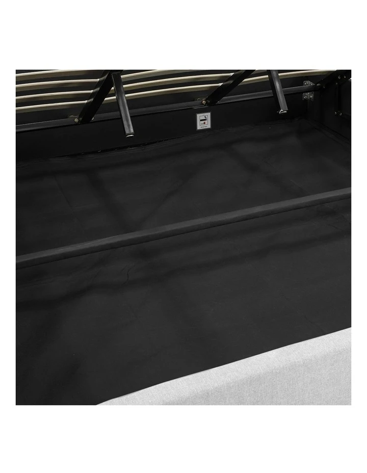 Best reviews of ⭐ Laura Hill King Linen Fabric Gas Lift Storage Bed Frame With Headboard Grey ⭐ 5 Best reviews of ⭐ Laura Hill King Linen Fabric Gas Lift Storage Bed Frame With Headboard Grey ⭐ - Image 5