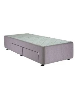 Promo ⭐ Sealy Space Saver Right Hand Two-Drawer Bed Base Taupe ⌛