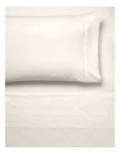 Best deal ⌛ Linen House 300 Thread Count Vienna Sheeting in Cream 😍