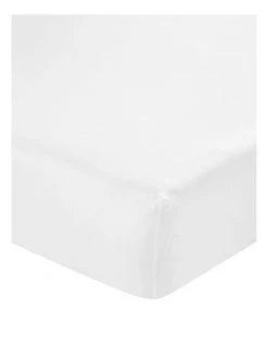 New 🧨 Linen House Vienna 300TC Cotton Percale Sheeting White 👏