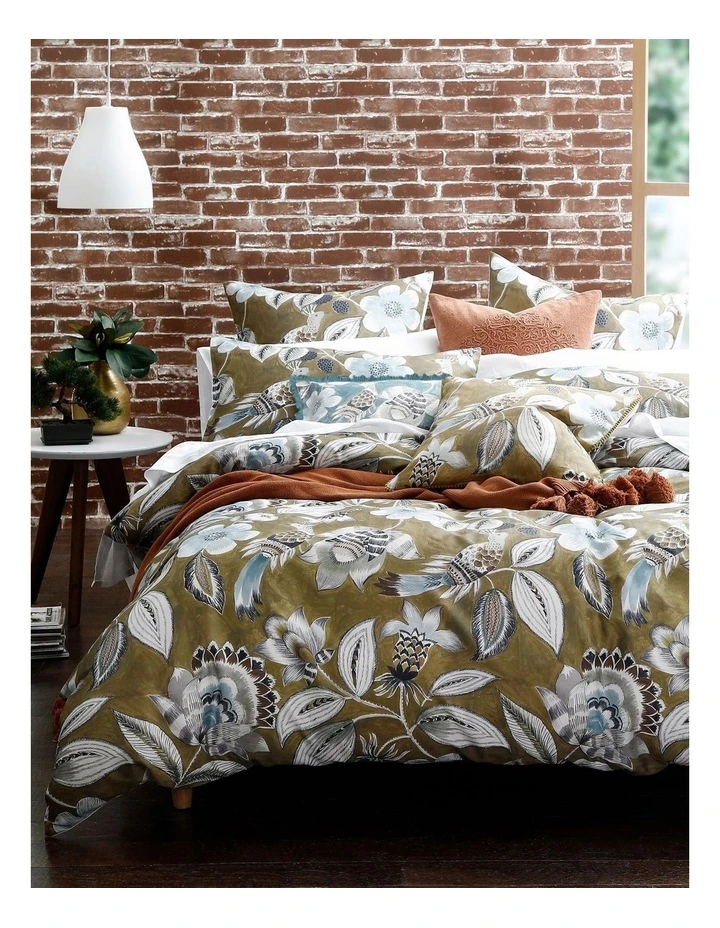 Wholesale 👏 M.M Linen Lark Quilt Cover Set Multicolour ✨ 1 Wholesale 👏 M.M Linen Lark Quilt Cover Set Multicolour ✨