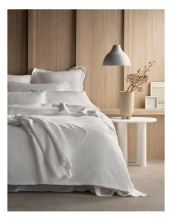 Best Sale 👍 Sheridan Lyrical Bed Linen Collection in White 🎁