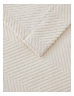 New 🌟 Sheridan Cotton Plush Blanket In Cream 😉 -Bedroom Sales Store 825250060 3 720x928