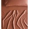 Cheapest ✔️ Sheridan Tencel Lyocell Fibre & Cotton Sheet Set Collection in Redwood 👍