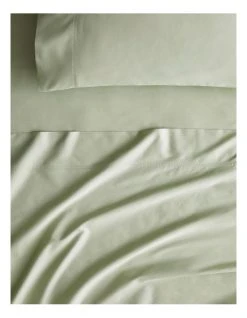 Coupon 😉 Sheridan Egyptian Blend 600TC Sateen Sheet Set Collection in Whisper Green ⌛