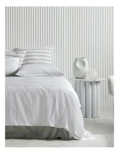 Promo 🎁 Sheridan Hayle Bed Linen Collection in Silver ⭐