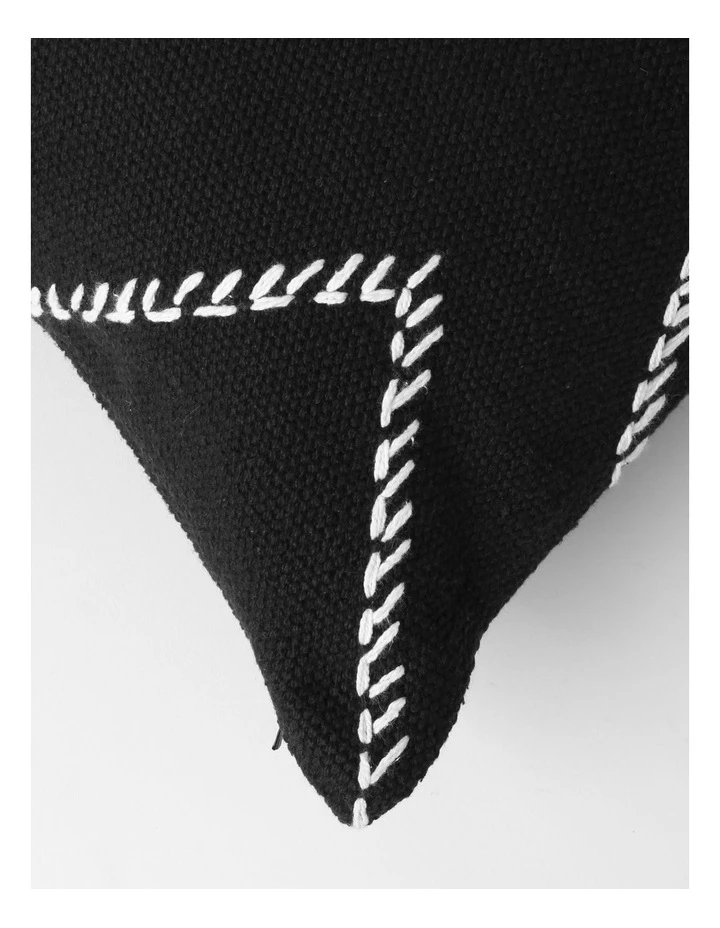 Outlet 💯 Darren Palmer Dp Castille Diamond Woven Cushion Black ✔️ 2 Outlet 💯 Darren Palmer Dp Castille Diamond Woven Cushion Black ✔️ - Image 2