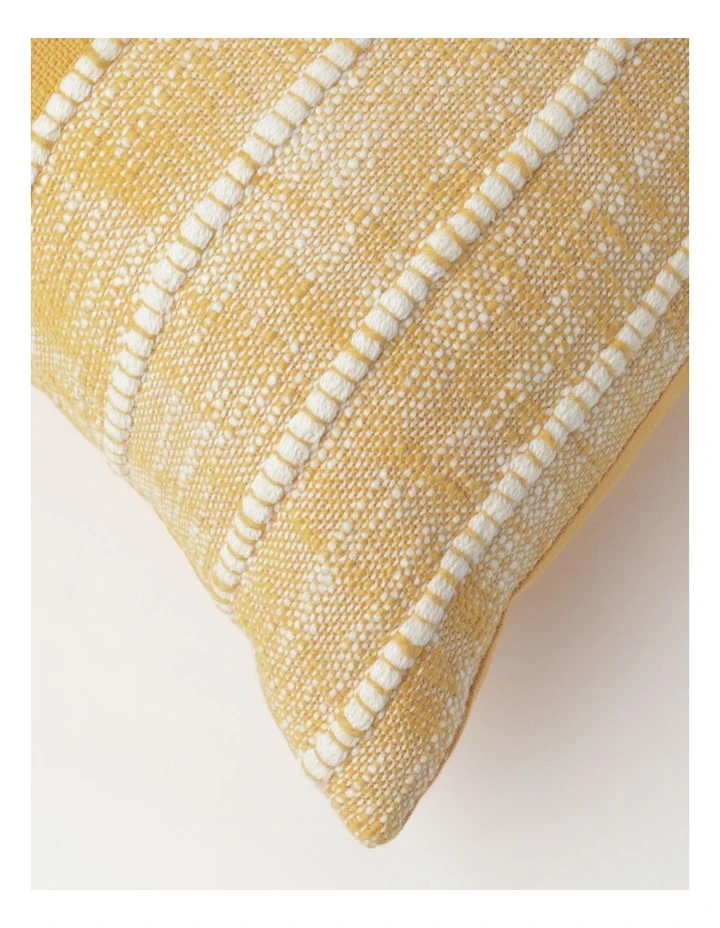 Hot Sale ✔️ Vue Nuevo Woven Striped Breakfast Cushion in Yellow 🎉 2 Hot Sale ✔️ Vue Nuevo Woven Striped Breakfast Cushion in Yellow 🎉 - Image 2