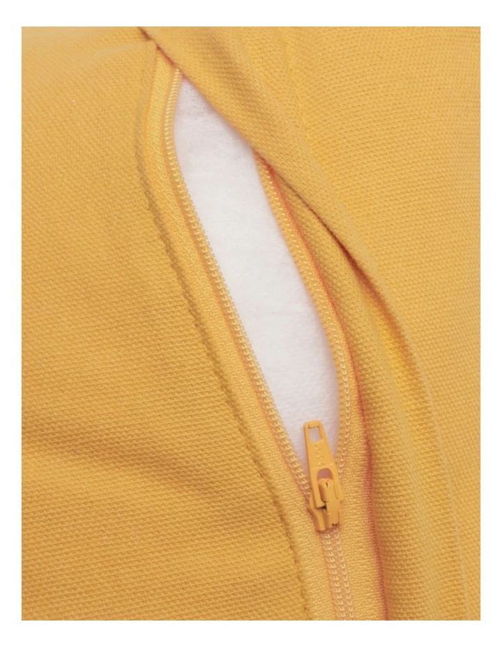 Hot Sale ✔️ Vue Nuevo Woven Striped Breakfast Cushion in Yellow 🎉 4 Hot Sale ✔️ Vue Nuevo Woven Striped Breakfast Cushion in Yellow 🎉 - Image 4