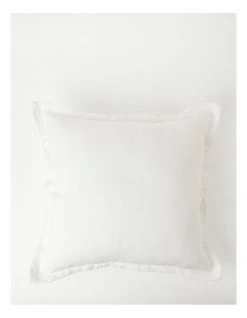 Buy 😍 Heritage Hilltop Flanged Linen Cushion White ✨