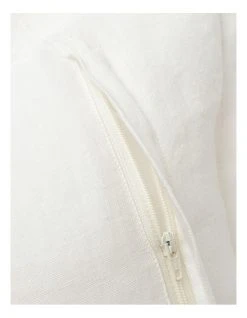 Buy 😍 Heritage Hilltop Flanged Linen Cushion White ✨ -Bedroom Sales Store 832961890 4 720x928