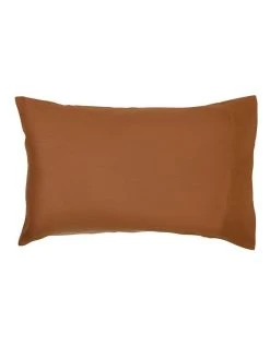 Hot Sale 👍 Australian House & Garden Sandy Cape Washed Belgian Linen Sheet Set Earth 🌟