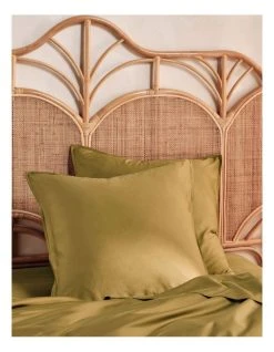 Coupon ✔️ Linen House Nara 400 Thread Count Bamboo Cotton Quilt Cover Set in Khaki ✨ -Bedroom Sales Store 832974130 856924390 3 720x928