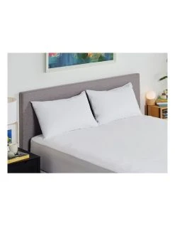 Cheapest 🎉 Protect-A-Bed Aurora Tencel Waterproof Fitted Pillow Protector White ✔️