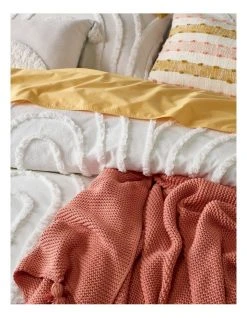 Wholesale ✨ Vue Soa Tufted Cotton Chenille Quilt Cover Set In White 🔥 -Bedroom Sales Store 836128900 836125750 3 720x928