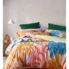Cheap ⌛ Vue Caliente Cotton Sateen Quilt Cover Set Multicolour 😉