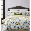 Cheapest 👏 Heritage Citron Cotton Sateen Quilt Cover Set Sky Blue 🎁