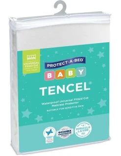 Brand new 🌟 Protect-A-Bed Kids TENCEL Jersey Waterproof Fitted Mattress Protector 💯