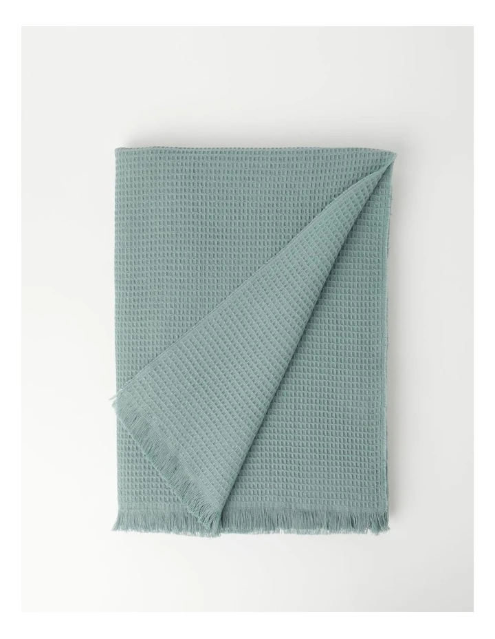 Budget ✨ Australian House & Garden Norco Organic Cotton Waffle Throw Sea Mist 😍 1 Budget ✨ Australian House & Garden Norco Organic Cotton Waffle Throw Sea Mist 😍