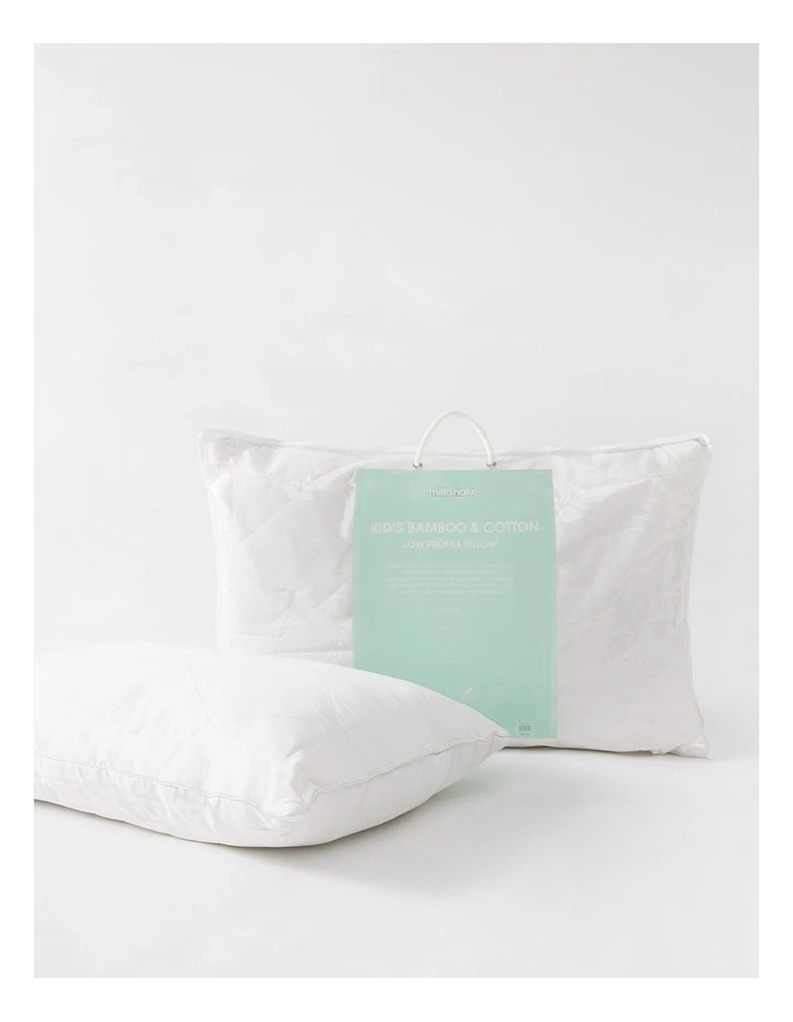 Promo โ๏ธ Milkshake Kids Bamboo & Cotton Low Profile Pillow White ๐ฏ 7 Promo โ๏ธ Milkshake Kids Bamboo & Cotton Low Profile Pillow White ๐ฏ - Image 7