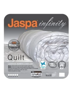 Best Sale ❤️ Jaspa Herington Micropol Quilt White ⭐