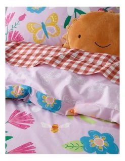 Best Sale ❤️ Milkshake Backyard Butterflies Cotton Quilt Cover Set Multicolour 😍 -Bedroom Sales Store 838971730 3 720x928