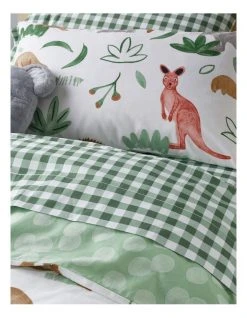 Promo 🔔 Milkshake Aussie Friends Cotton Quilt Cover Set White 🥰 -Bedroom Sales Store 838972000 3 720x928