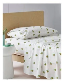Cheapest ⌛ Milkshake Avo Cuddle Cotton Sheet Set Green 😍