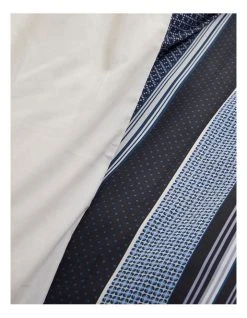 Flash Sale ⭐ Private Collection Beau Quilt Cover Set in Navy ❤️ -Bedroom Sales Store 839109430 3 720x928