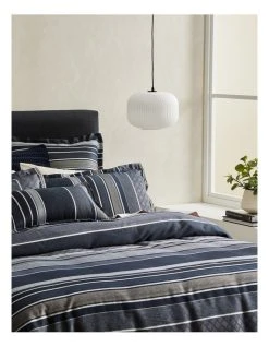 Deals 💯 Private Collection Detroit Quilt Cover Set Navy ✨ -Bedroom Sales Store 839119690 4 720x928