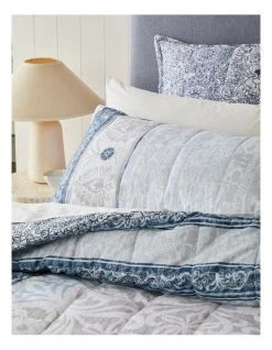 Budget 😍 Private Collection Olani Quilt Cover Set Blue ✨ -Bedroom Sales Store 839119870 4 720x928