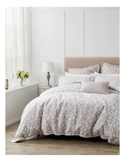 Best deal ⌛ Private Collection Marina Quilt Cover Set Linen 🧨 -Bedroom Sales Store 839120410 3 720x928