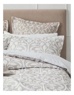 Best deal ⌛ Private Collection Marina Quilt Cover Set Linen 🧨 -Bedroom Sales Store 839120410 5 720x928