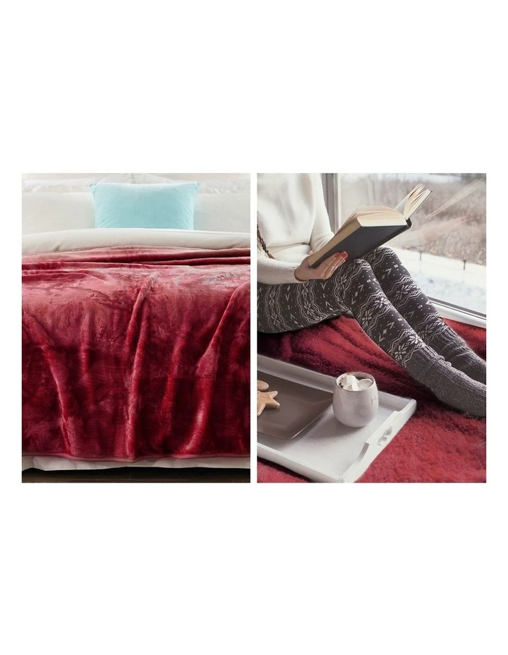 Discount 🎉 Laura Hill 220 X 240cm Mink Blanket Double Sided Queen Soft Plush Bed Faux Throw Rug 800gsm 🛒 6 Discount 🎉 Laura Hill 220 X 240cm Mink Blanket Double Sided Queen Soft Plush Bed Faux Throw Rug 800gsm 🛒 - Image 6