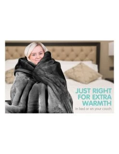 Cheap 🧨 Laura Hill 220 X 240cm Mink Blanket Double Sided Queen Soft Plush Bed Faux Throw Rug 800gsm 🥰 -Bedroom Sales Store 840050020 3 720x928