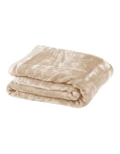 Outlet 🥰 Laura Hill 220 X 240cm Mink Blanket Double Sided Queen Soft Plush Bed Faux Throw Rug 800gsm 🛒